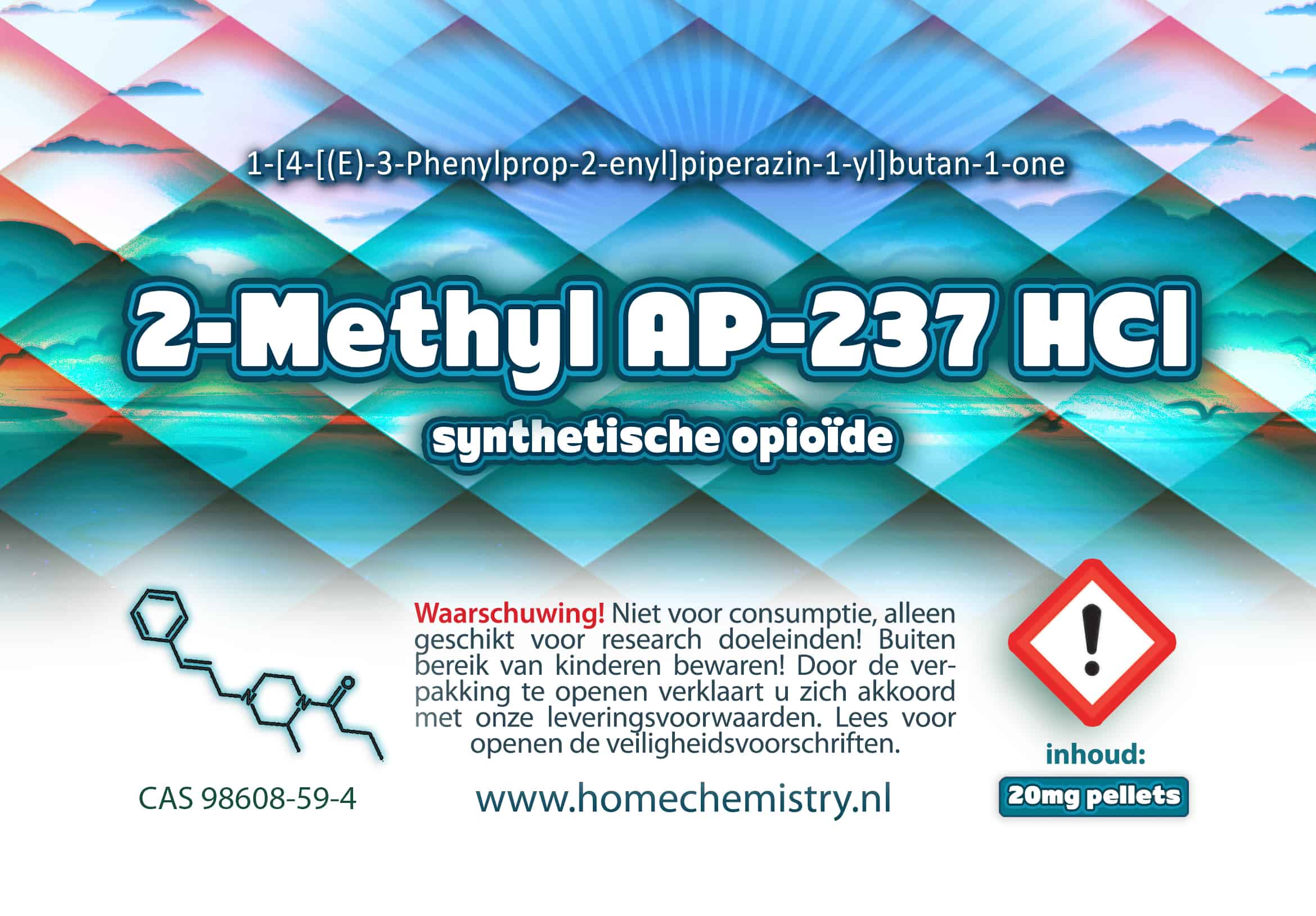 2-methyl-AP-237-hcl kopen - 10x20mg pellets