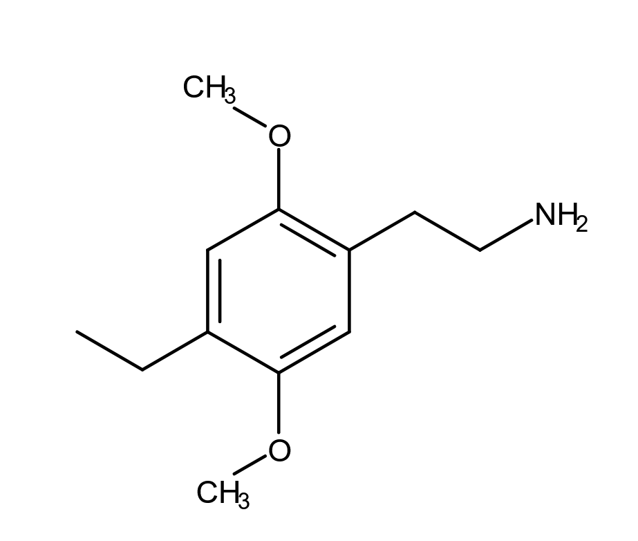 2C-E molecuul