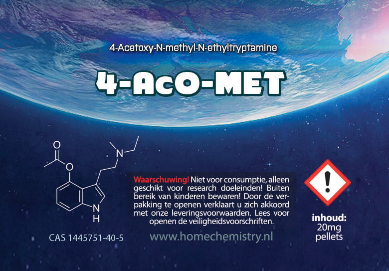 4-AcO-MET 3x 20mg Pellets | Research | Homechemistry.nl