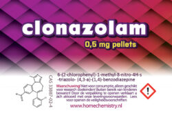 Clonazolam pellets kopen 25x05mg