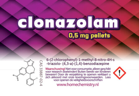 Clonazolam pellets kopen 25x05mg