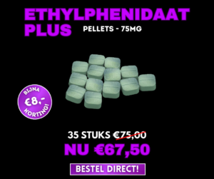 Ethylphenidaat kopen met 10% korting!